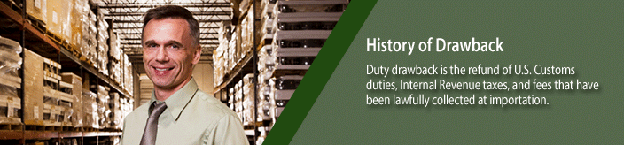 Duty Drawback History | N.F. Stroth & Associates
